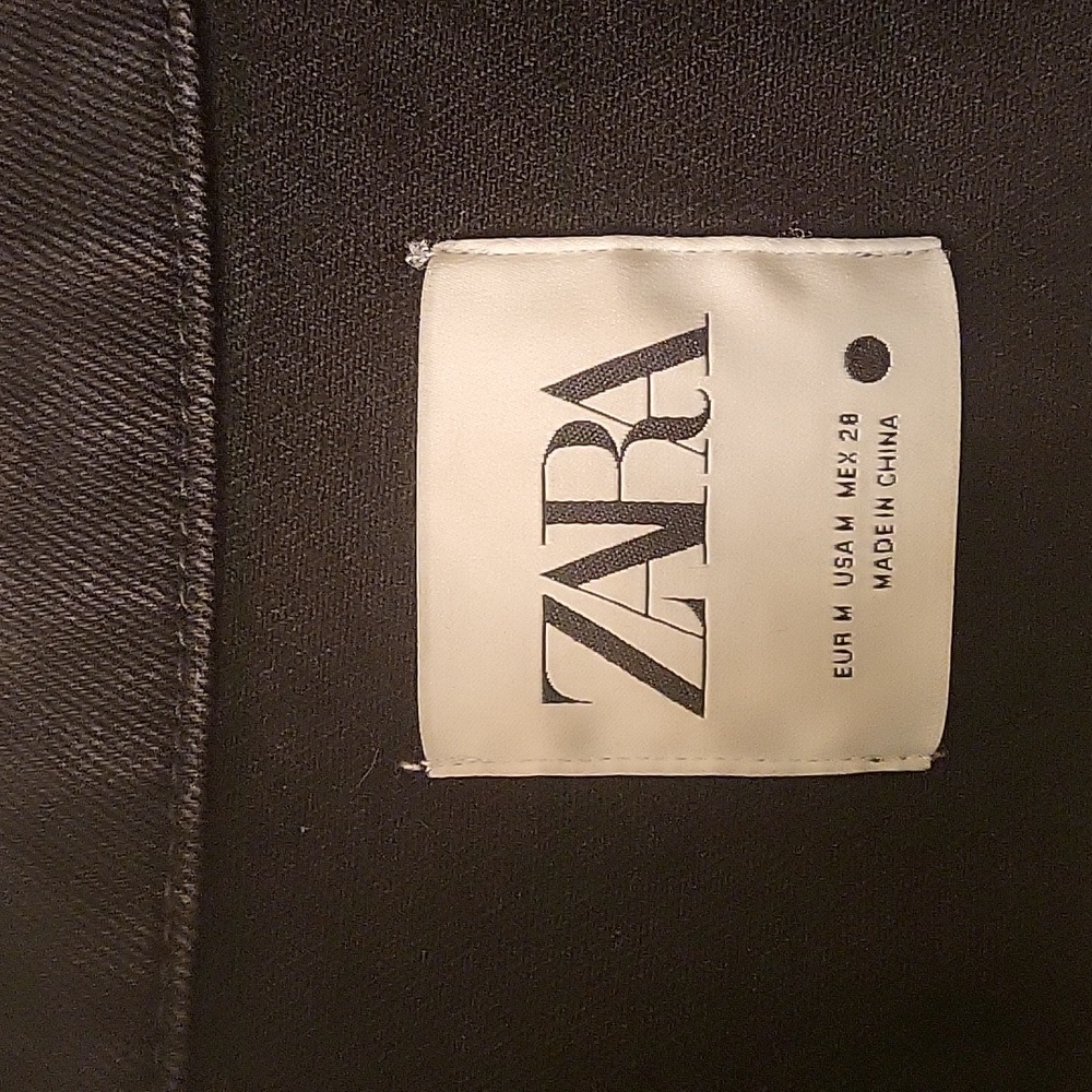 Zara Fringe Jean jacket size M - Picture 4 of 17
